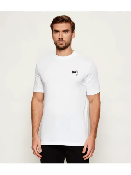 Karl Lagerfeld Tricou | alb