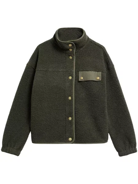 Geacă Barbour din fleece verde