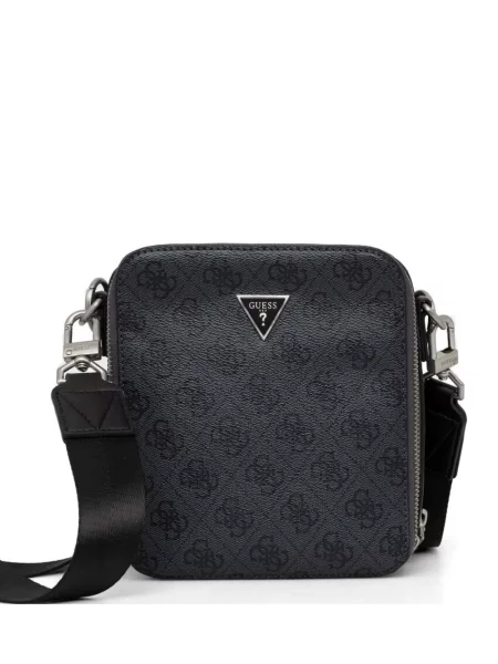 Geantă crossbody Guess cu imagine gri