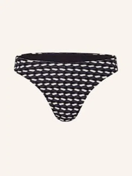 Seafolly Dół Od Bikini Basic Mala schwarz czarny