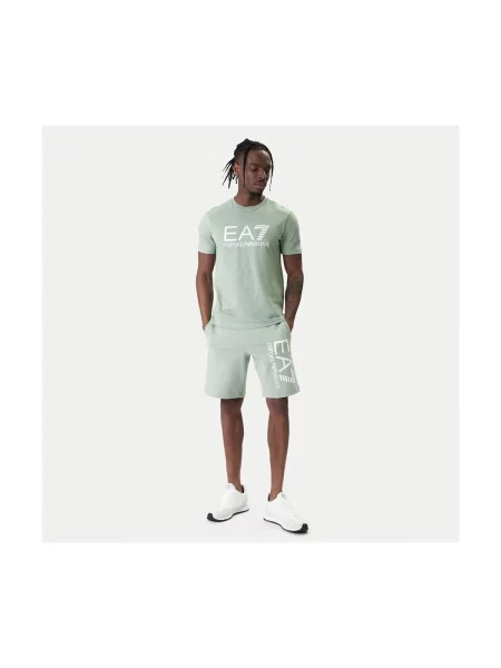Tričko Emporio Armani zelená