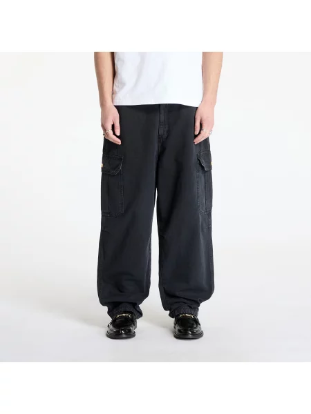 Spodnie cargo Carhartt Wip z kamieniami czarne