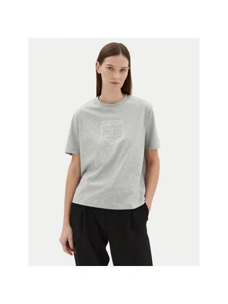 Tommy Hilfiger Póló Relaxed Fit szürke