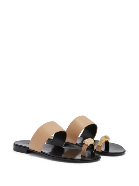 Papuci Giuseppe Zanotti slip-on maro