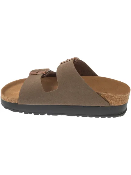 Platform talpú papucs Birkenstock barna