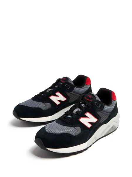 Sneakersy New Balance 327 zamszowe czarne