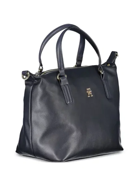Shopper táska Tommy Hilfiger autogrammal kék