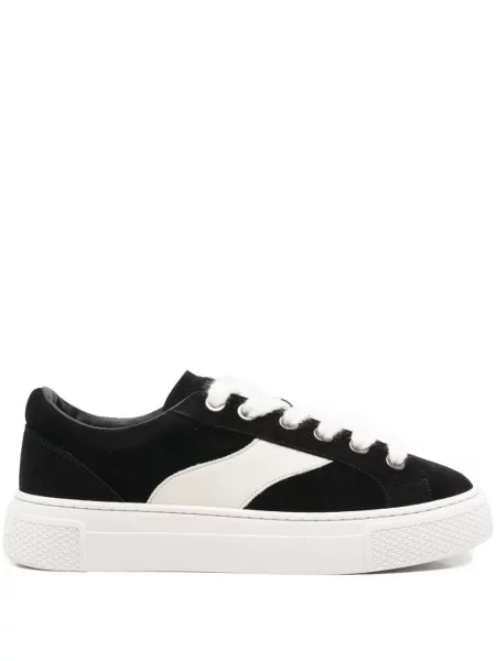 Sneakerși State Of Order cu șireturi din dantelă negru