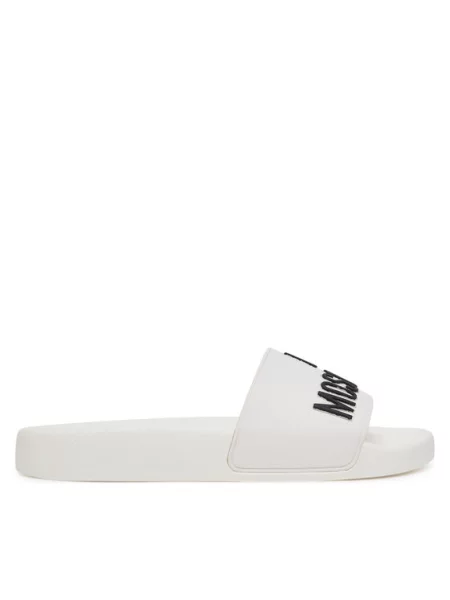 LOVE MOSCHINO Klapki biały