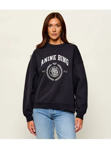 Anine Bing Hanorac Miles | Oversize fit negru