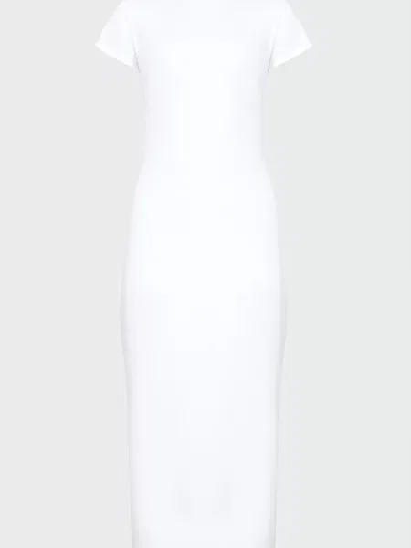 Костюмна сукня міді Calvin Klein біла