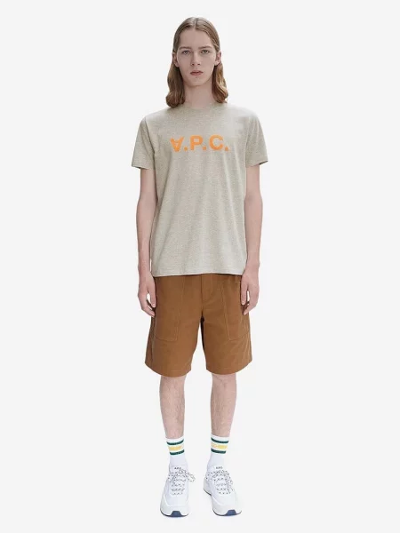 Šortky A.P.C. Short Melbourne hnědé