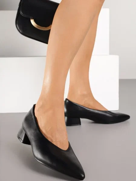 Pantofi cu Rilomena negri