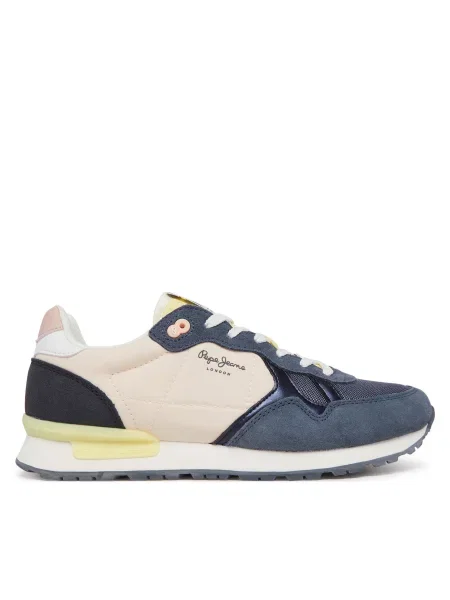 Sneakerși Pepe Jeans albastru