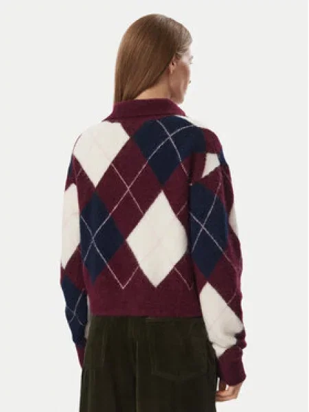 Tommy Jeans Megztinis Fluffy violetinė