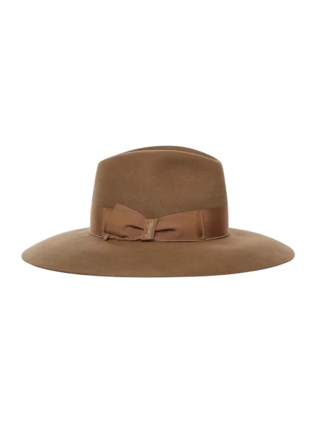 Czapka Borsalino wełniana brązowa