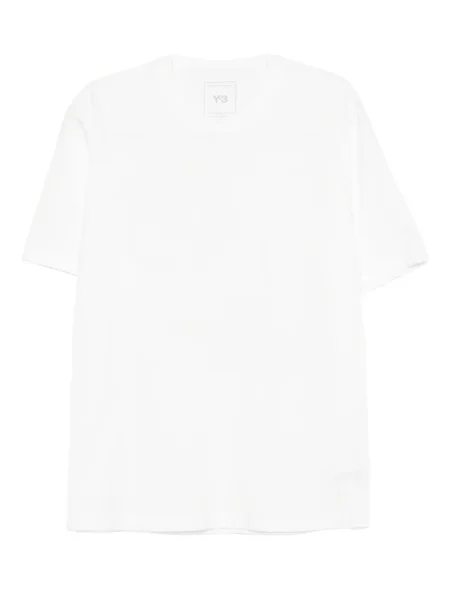 Tricou Y-3 cu imagine alb