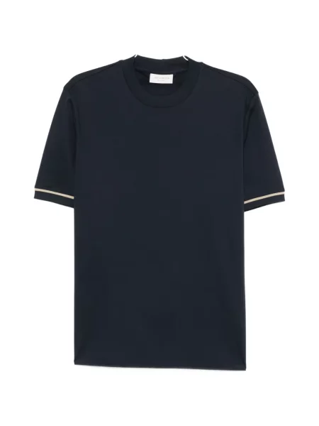 Tricou Yes London cu dungi albastru