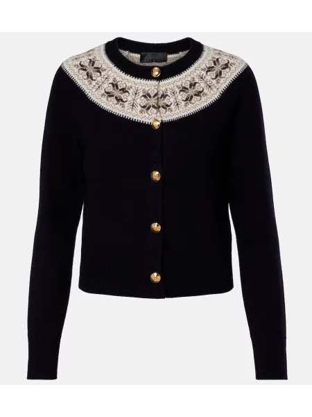 Cardigan Nili Lotan din cașmir albastru