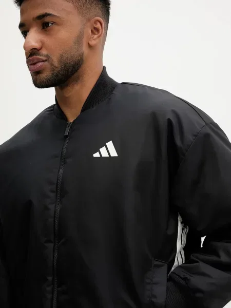 Бомбер Adidas черный