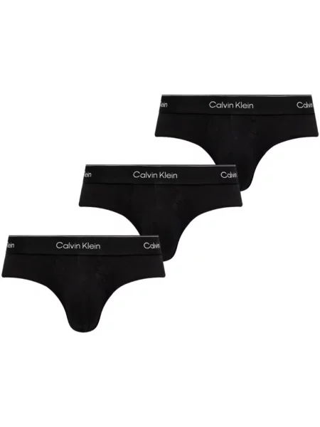 Calvin Klein Underwear Slipy / bílá černá