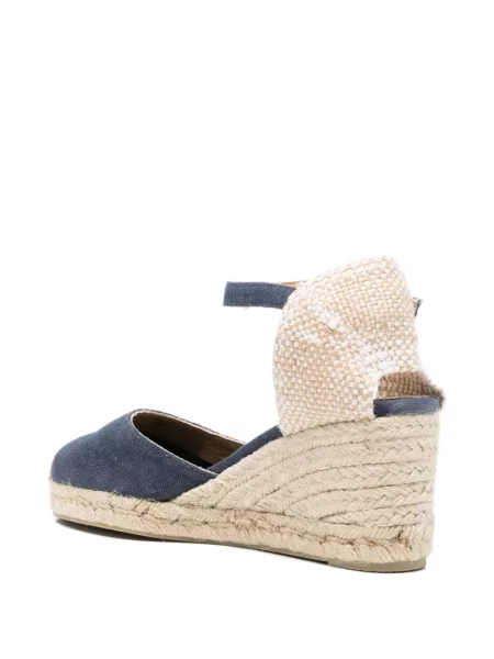 Cropp espadrile Castaner cu bretele albastru