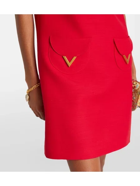 Rochie Valentino din crep roșu