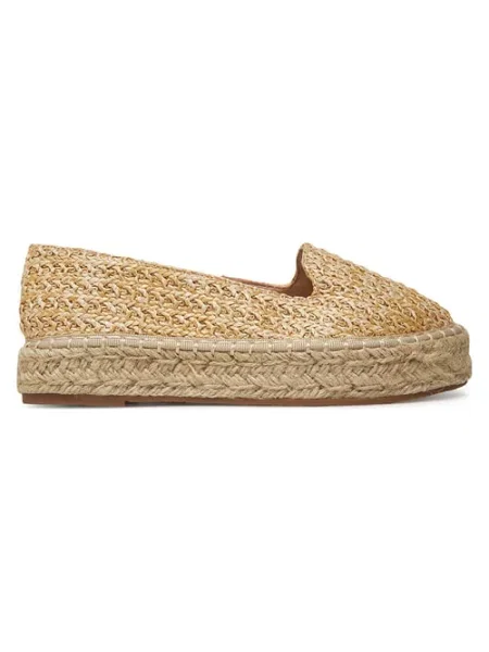 Espadryle beżowe