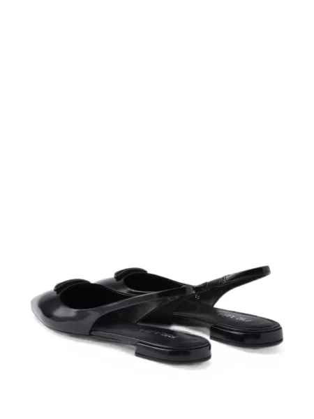 Balerini Prada din piele negru
