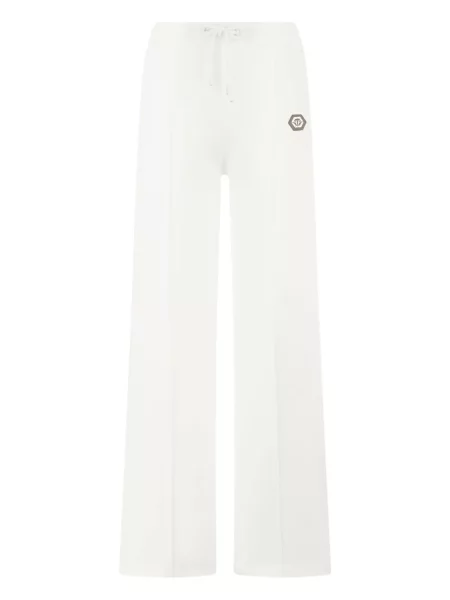 Pantaloni Philipp Plein alb