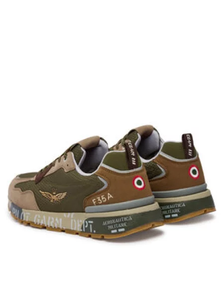Superge Aeronautica Militare SNEAKERS zelena