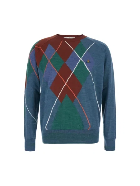 Sweter Vivienne Westwood z wzorem argyle