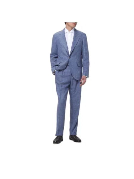 Spodnie Brunello Cucinelli niebieskie