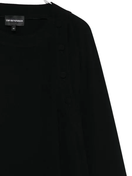 Top Emporio Armani lung negru