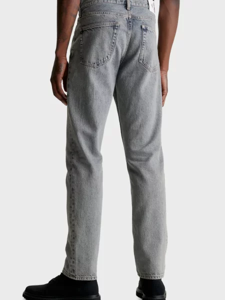 Прямі джинси Calvin Klein Jeans блакитні