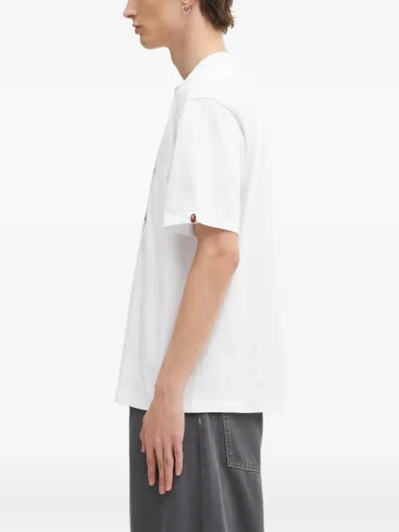 Tricou A Bathing Ape® alb