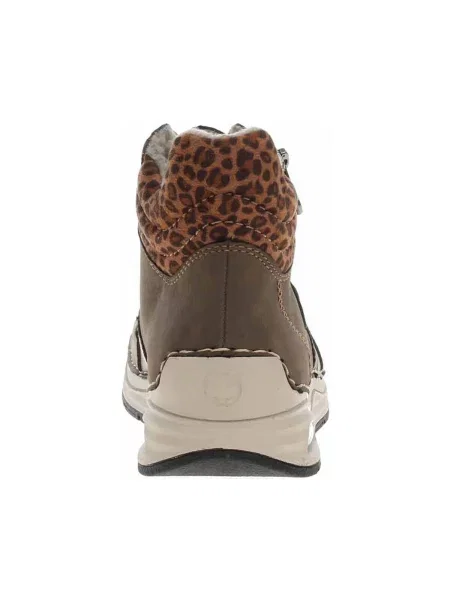 Boty Rieker Booties hnědé