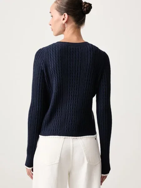 Tommy Jeans kardigan granatowy