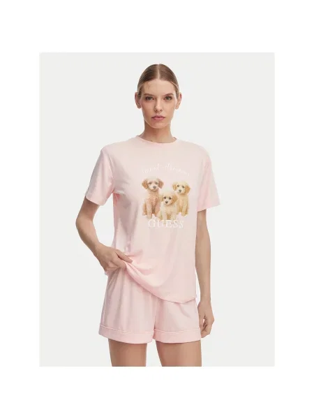 Пижама Guess розовая