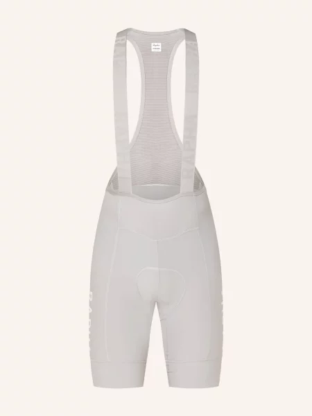 Rapha Cyklistické Kalhoty Pro Team Training Bib Ii S Ramínky A Polstrovaným Sedlem šedá bílá