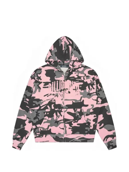 Bluza z kapturem dziecięca Billionaire Boys Club różowa