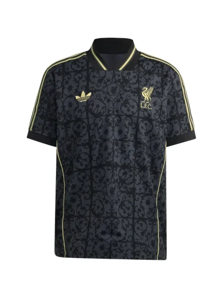 Cămașă Adidas cu broderie din jerseu alb