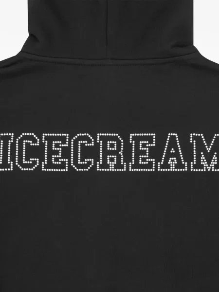 Pulover Icecream cu glugă negru