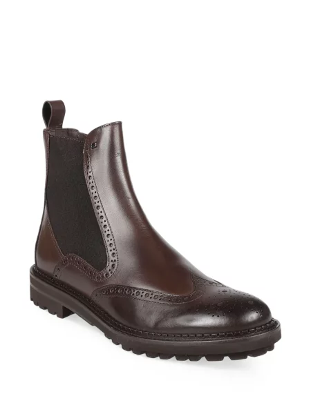 Brogues Baldinini din piele maro