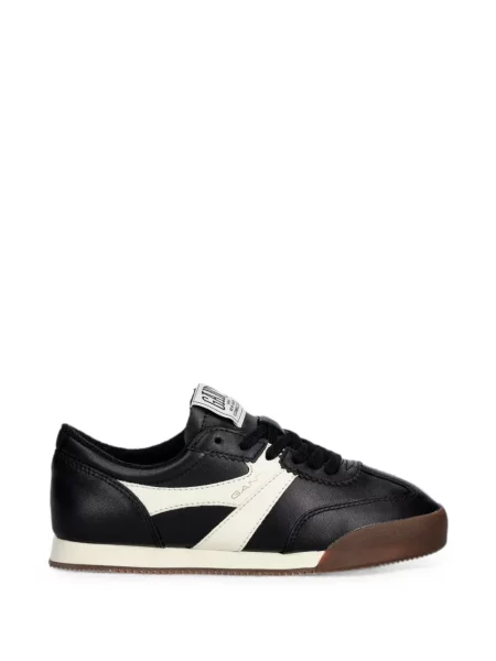 Sneakerși Gant cu autograf negru