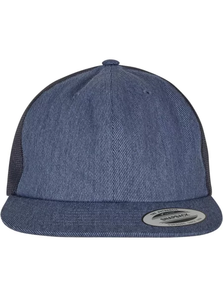 Flexfit Kapa Denim Trucker moder denim / bela modra
