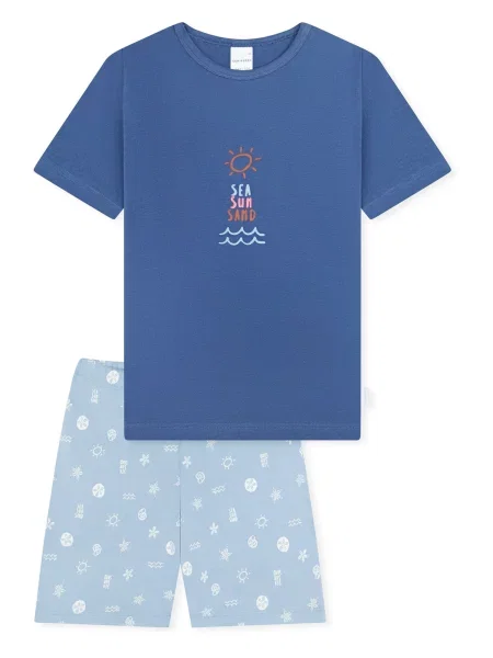 SCHIESSER Ruhák alváshoz Kids Nightwear / sötétkék világoskék