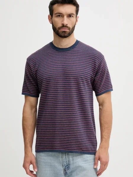 Tričko United Colors of Benetton tmavomodrá