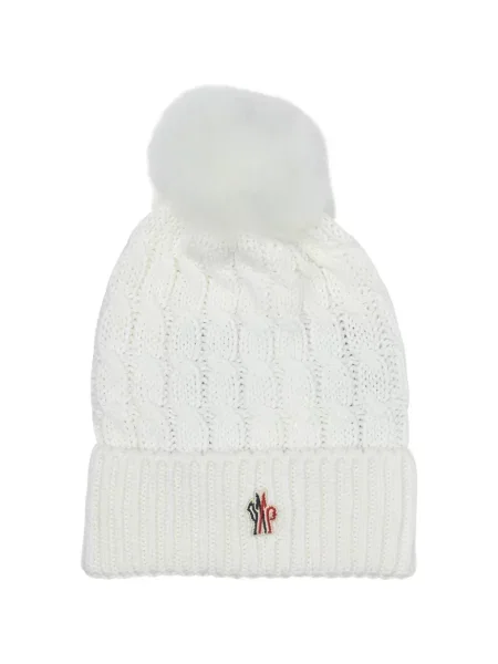 Čiapka Moncler Grenoble biela
