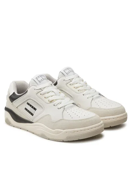 Маратонки Tommy Jeans TJM NEW BASKET SNEAKER LC бяло